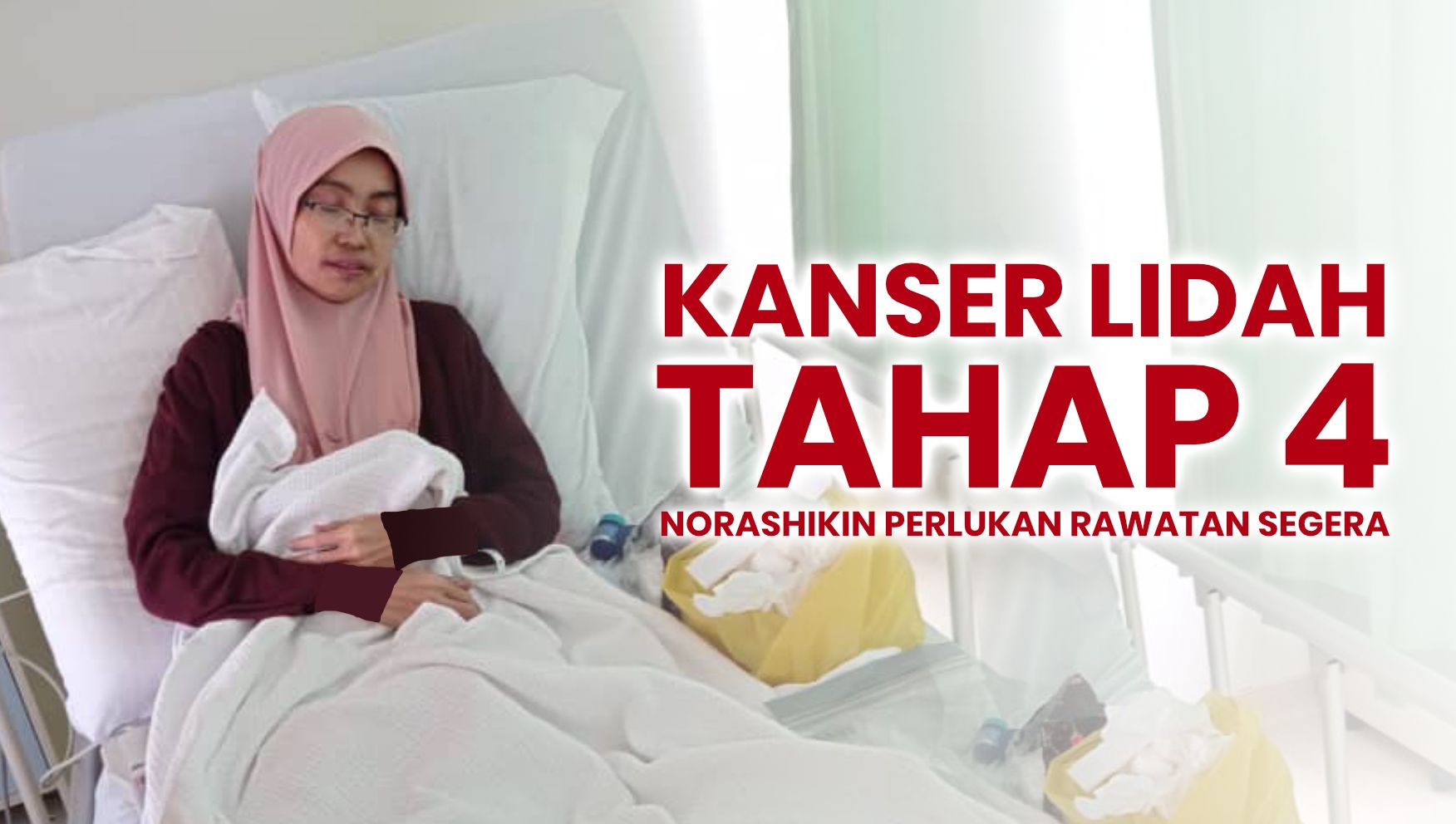 Bantuan Buat Sahabat Derita Kanser Lidah Kitafund